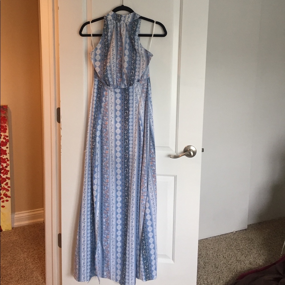 Lulus High Neck Halter Dress